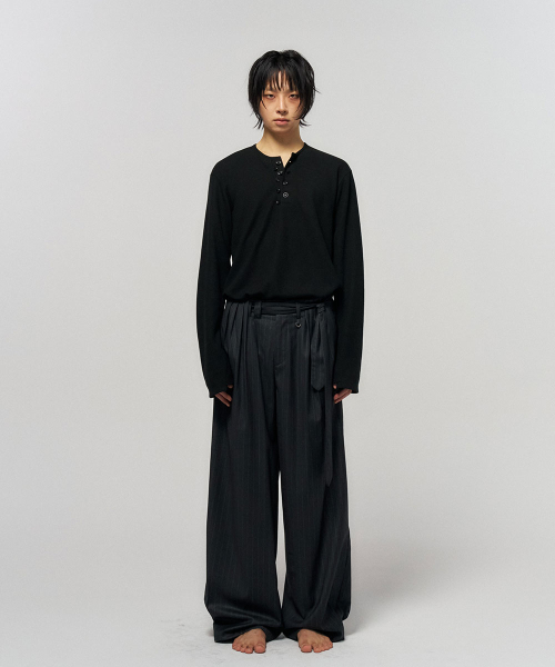 SCHISM INDUCING(スキズムインデューシング)の「PERFORMATIVE SLACKS GREY(スラックス・レディース・その他・S/M)」の7枚目の写真