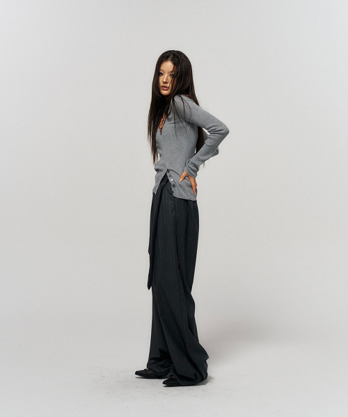 SCHISM INDUCING(スキズムインデューシング)の「PERFORMATIVE SLACKS GREY(スラックス・レディース・その他・S/M)」の10枚目の写真