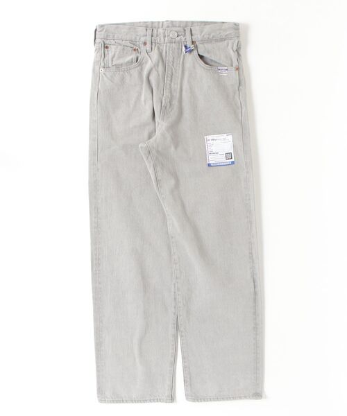 MIHARAYASUHIRO(ミハラヤスヒロ)の「【MIHARAYASUHIRO】SELVAGE DENIM STRAIGHT PANTS (BLEACHED)(デニムパンツ・メンズ・ブラック・44)」の1枚目の写真