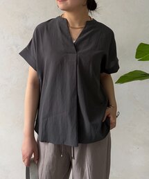 Jena espace merveilleux | フロントタックシアーブラウス(シャツ/ブラウス)