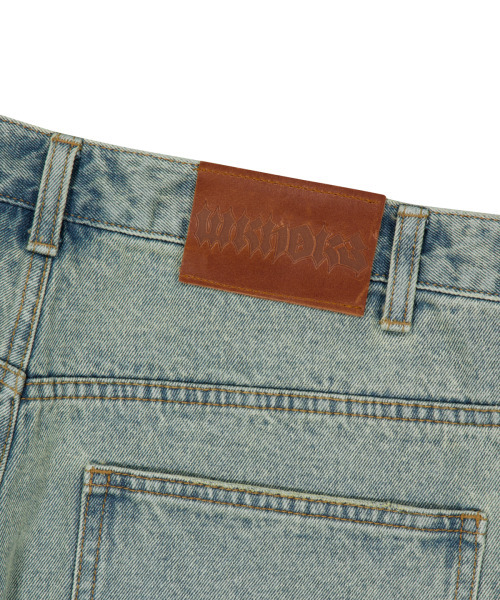 WKNDRS（ウィーキャンドース）の「FLAME DENIM SHORTS (S.DENIM)（その他パンツ・レディース・その他・X-LARGE/MEDIUM/LARGE）」の5枚目の写真