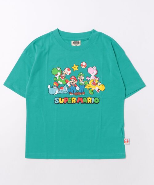 Right-on（ライトオン）の「マリオプリントTシャツ（Tシャツ/カットソー・キッズ・ライム/レッド/ブラック・110/120/140/130）」の3枚目の写真