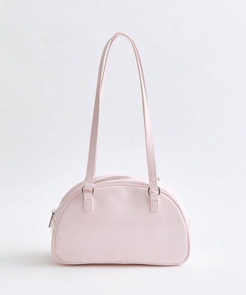 OLIVE des OLIVE(オリーブデオリーブ)の「【インフルエンサー企画】miko charm enamel bag(ボストンバッグ・レディース・ブラック/ピンク・FREE)」の13枚目の写真