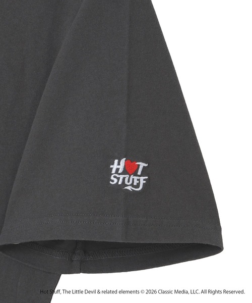 X-girl(エックスガール)の「X-girl | HOT STUFF FADED S/S TEE(Tシャツ/カットソー・レディース・ブラック/ホワイト・S/M)」の15枚目の写真