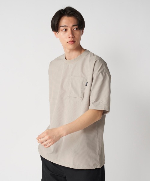 Ocean Pacific(オーシャンパシフィック)の「【OP:オーピー】【Dot Air素材】ドットエアドロストTシャツ アウトドア フェス 普段着(Tシャツ/カットソー・メンズ・ホワイト/ベージュ/ブラック/チャコールグレー・X-LARGE/LARGE/MEDIUM)」の4枚目の写真