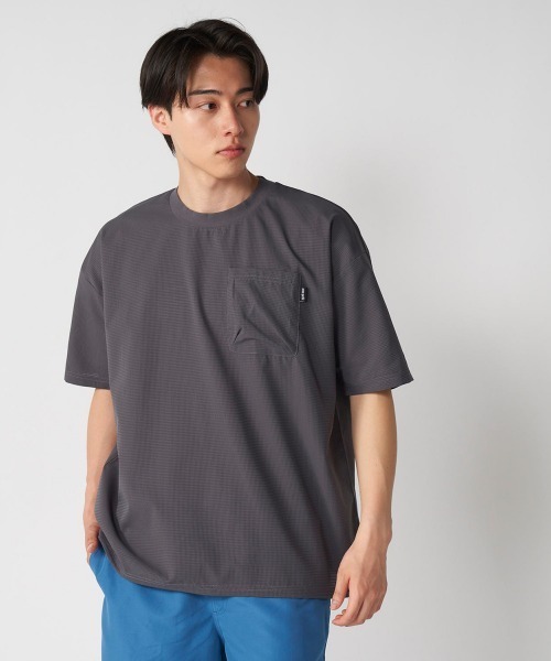 Ocean Pacific(オーシャンパシフィック)の「【OP:オーピー】【Dot Air素材】ドットエアドロストTシャツ アウトドア フェス 普段着(Tシャツ/カットソー・メンズ・ホワイト/ベージュ/ブラック/チャコールグレー・X-LARGE/LARGE/MEDIUM)」の1枚目の写真