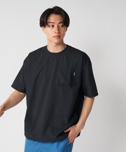 Ocean Pacific(オーシャンパシフィック)の「【OP:オーピー】【Dot Air素材】ドットエアドロストTシャツ アウトドア フェス 普段着(Tシャツ/カットソー・メンズ・ホワイト/ベージュ/ブラック/チャコールグレー・X-LARGE/LARGE/MEDIUM)」の3枚目の写真