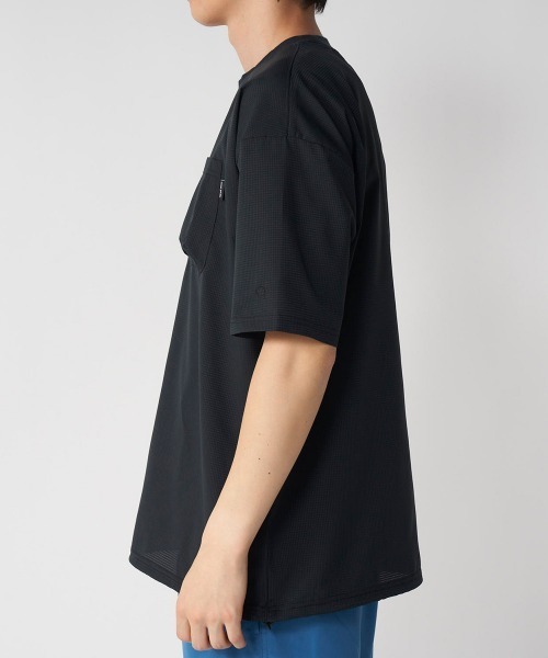 Ocean Pacific(オーシャンパシフィック)の「【OP:オーピー】【Dot Air素材】ドットエアドロストTシャツ アウトドア フェス 普段着(Tシャツ/カットソー・メンズ・ホワイト/ベージュ/ブラック/チャコールグレー・X-LARGE/LARGE/MEDIUM)」の6枚目の写真