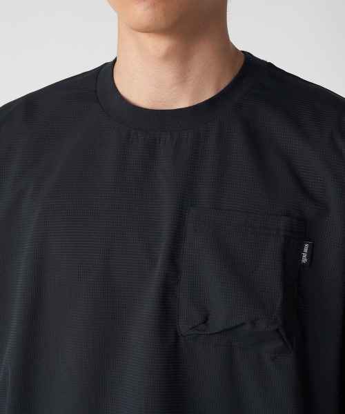 Ocean Pacific(オーシャンパシフィック)の「【OP:オーピー】【Dot Air素材】ドットエアドロストTシャツ アウトドア フェス 普段着(Tシャツ/カットソー・メンズ・ホワイト/ベージュ/ブラック/チャコールグレー・X-LARGE/LARGE/MEDIUM)」の8枚目の写真