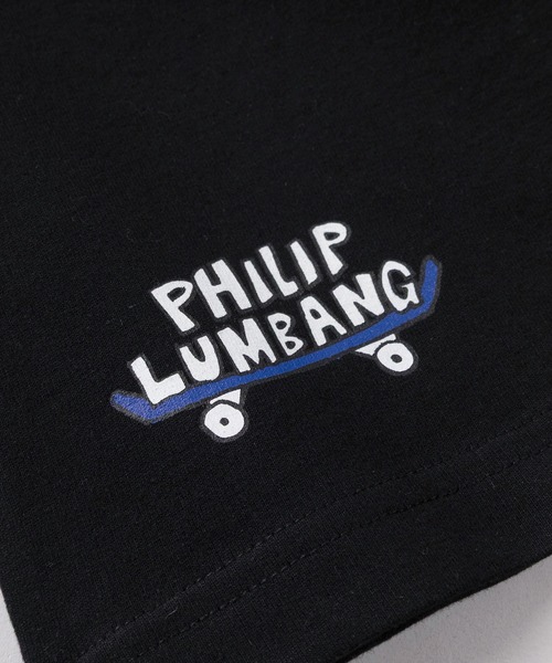 Philip Lumbang(フィリップランバン)の「【75】【Philip Lumbang/フィリップ・ランバン】 ブランドロゴ ワンポイント ミニ裏毛 ショートパンツ ハーフパンツ ユニセックス【セットアップ可能】(その他パンツ・メンズ・ブラック/ホワイト/ネイビー/グレー・XL/L/M)」の18枚目の写真