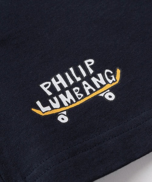 Philip Lumbang(フィリップランバン)の「【75】【Philip Lumbang/フィリップ・ランバン】 ブランドロゴ ワンポイント ミニ裏毛 ショートパンツ ハーフパンツ ユニセックス【セットアップ可能】(その他パンツ・メンズ・ブラック/ホワイト/ネイビー/グレー・XL/L/M)」の22枚目の写真