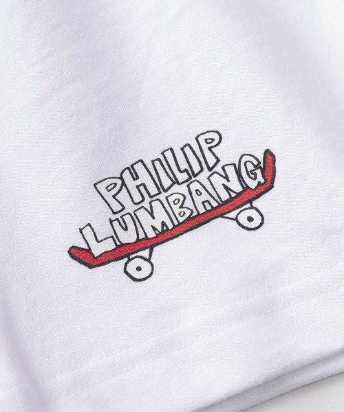 Philip Lumbang(フィリップランバン)の「【75】【Philip Lumbang/フィリップ・ランバン】 ブランドロゴ ワンポイント ミニ裏毛 ショートパンツ ハーフパンツ ユニセックス【セットアップ可能】(その他パンツ・メンズ・ブラック/ホワイト/ネイビー/グレー・XL/L/M)」の20枚目の写真