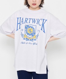HARTWICK カレッジロゴTシャツ