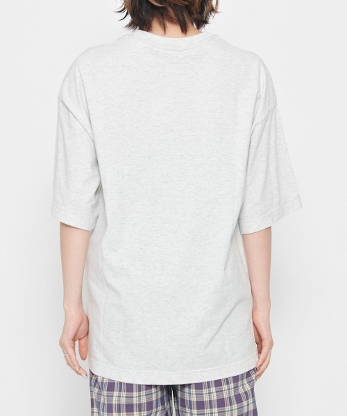 DOUBLE STEAL(ダブルスティール)の「HARTWICK カレッジロゴTシャツ(Tシャツ/カットソー・レディース・ラベンダー/チャコールグレー/グレー系その他・FREE)」の16枚目の写真