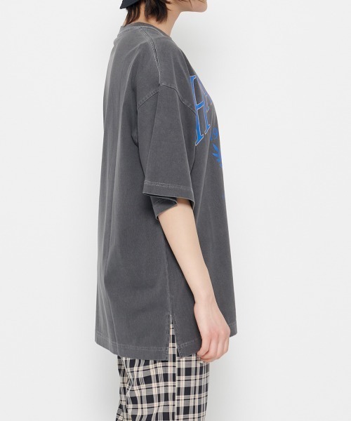 DOUBLE STEAL(ダブルスティール)の「HARTWICK カレッジロゴTシャツ(Tシャツ/カットソー・レディース・ラベンダー/チャコールグレー/グレー系その他・FREE)」の20枚目の写真