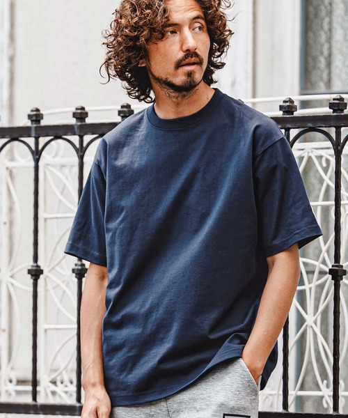 felkod(フィルコッド)の「mt10583- F Chenille Patch US Cotton Tee Tシャツ(F26A300)(Tシャツ/カットソー・メンズ・ネイビー/ホワイト/ブラック/チャコール・S/M/L/XL)」の11枚目の写真