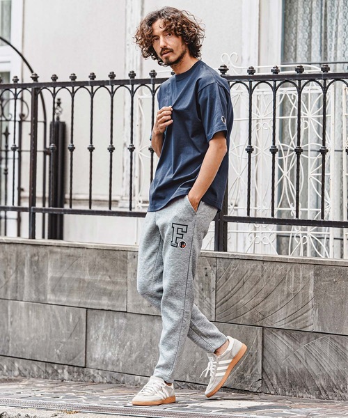felkod(フィルコッド)の「mt10583- F Chenille Patch US Cotton Tee Tシャツ(F26A300)(Tシャツ/カットソー・メンズ・ネイビー/ホワイト/ブラック/チャコール・S/M/L/XL)」の13枚目の写真