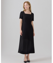 BELLEMA（ベルマ）の「Square Neck Line Dress（ワンピース）」