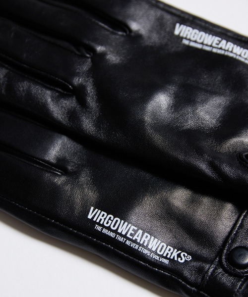 VIRGOwearworks(ヴァルゴウェアワークス)の「SHEEP LEATHER GLOVES(手袋・メンズ・ブラウン/ブラック・MEDIUM/LARGE)」の5枚目の写真