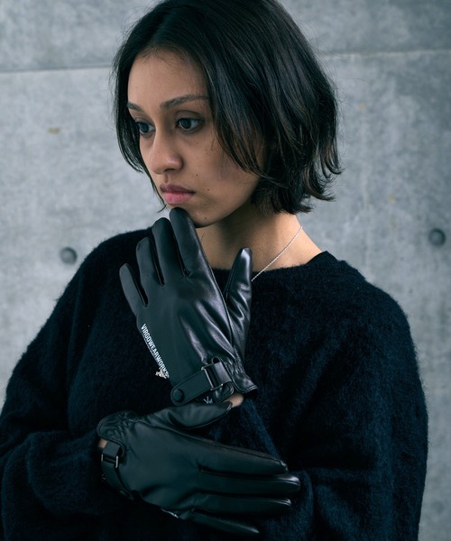 VIRGOwearworks(ヴァルゴウェアワークス)の「SHEEP LEATHER GLOVES(手袋・メンズ・ブラウン/ブラック・MEDIUM/LARGE)」の6枚目の写真
