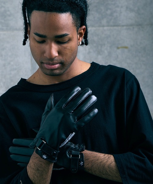 VIRGOwearworks(ヴァルゴウェアワークス)の「SHEEP LEATHER GLOVES(手袋・メンズ・ブラウン/ブラック・MEDIUM/LARGE)」の7枚目の写真
