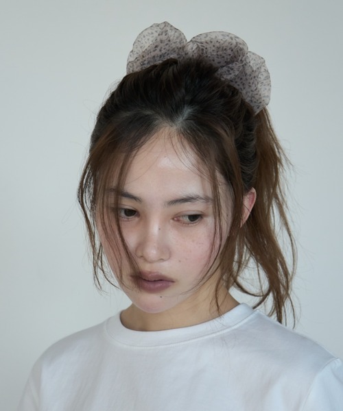 Carmelo(カーメロ)の「Leopard Volume Chouchou / レオパードボリュームオーガンジーシュシュ(シュシュ・レディース・レオパード・FREE)」の12枚目の写真