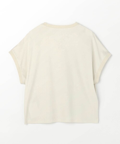 WALDO(ウォルド)の「コード刺繍入りフレンチスリーブプルオーバー(Tシャツ/カットソー・レディース・ブラック/ホワイト/ライトグレー・FREE)」の14枚目の写真