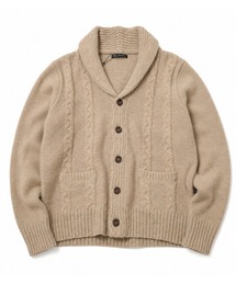 ショールカラー ニット」に該当するメンズのカーディガン/ボレロ