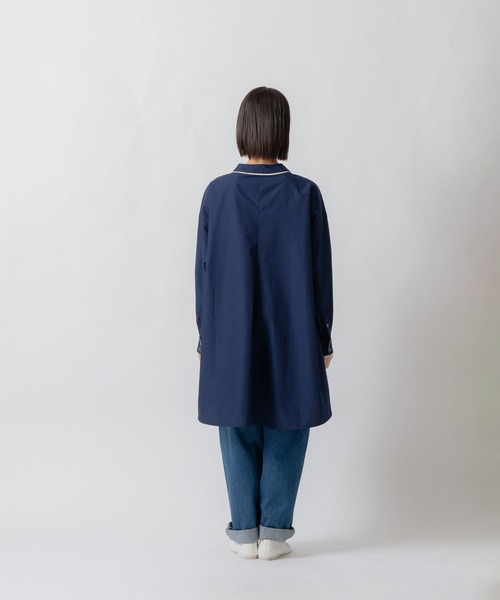 Kelen(ケレン)の「「KELEN / ケレン」リングドットAラインチュニックシャツ(シャツ/ブラウス・レディース・ネイビー/サックスブルー/オフホワイト・S/M)」の22枚目の写真