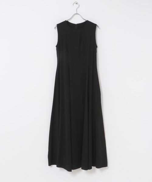 URBAN RESEARCH ROSSO WOMEN（アーバンリサーチ　ロッソ）の「ベルト付フレアシルエットロングドレス（ワンピース・レディース・ブラック/チェック・36/38）」の15枚目の写真