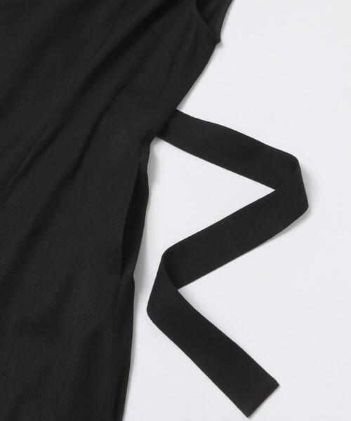 URBAN RESEARCH ROSSO WOMEN（アーバンリサーチ　ロッソ）の「ベルト付フレアシルエットロングドレス（ワンピース・レディース・ブラック/チェック・36/38）」の16枚目の写真