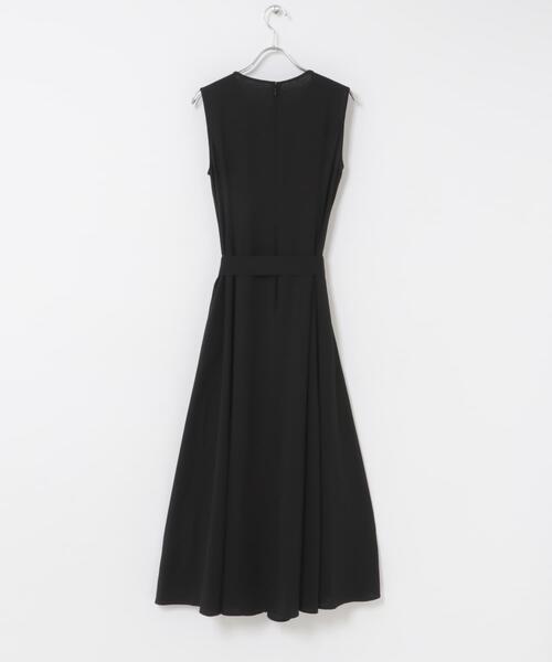 URBAN RESEARCH ROSSO WOMEN（アーバンリサーチ　ロッソ）の「ベルト付フレアシルエットロングドレス（ワンピース・レディース・ブラック/チェック・36/38）」の17枚目の写真