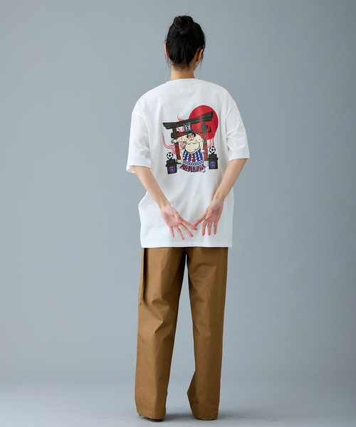 PARIS SAINT-GERMAIN(パリサンジェルマン)の「【NAO YOSHIHARA x PSG】 RIKISHI GRAPHIC TEE(Tシャツ/カットソー・メンズ・ブラック/ホワイト・X-LARGE/LARGE/MEDIUM)」の7枚目の写真