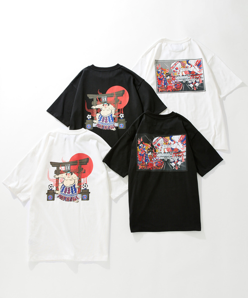 PARIS SAINT-GERMAIN(パリサンジェルマン)の「【NAO YOSHIHARA x PSG】 RIKISHI GRAPHIC TEE(Tシャツ/カットソー・メンズ・ブラック/ホワイト・X-LARGE/LARGE/MEDIUM)」の17枚目の写真