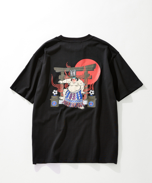 PARIS SAINT-GERMAIN(パリサンジェルマン)の「【NAO YOSHIHARA x PSG】 RIKISHI GRAPHIC TEE(Tシャツ/カットソー・メンズ・ブラック/ホワイト・X-LARGE/LARGE/MEDIUM)」の20枚目の写真