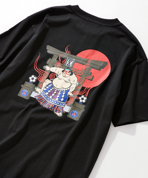 PARIS SAINT-GERMAIN(パリサンジェルマン)の「【NAO YOSHIHARA x PSG】 RIKISHI GRAPHIC TEE(Tシャツ/カットソー・メンズ・ブラック/ホワイト・X-LARGE/LARGE/MEDIUM)」の21枚目の写真