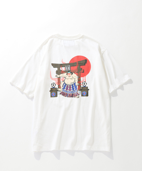 PARIS SAINT-GERMAIN(パリサンジェルマン)の「【NAO YOSHIHARA x PSG】 RIKISHI GRAPHIC TEE(Tシャツ/カットソー・メンズ・ブラック/ホワイト・X-LARGE/LARGE/MEDIUM)」の22枚目の写真