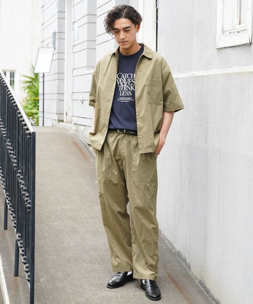 BAYFLOW（ベイフロー）の「【UVカット・接触冷感・吸水速乾・軽量】FLOW AIRパンツ[セットアップ可]（その他パンツ・メンズ・ネイビー/ベージュ・LARGE/MEDIUM）」の22枚目の写真