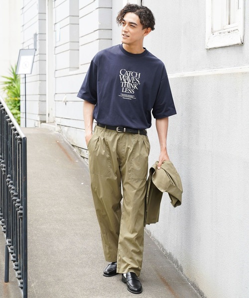 BAYFLOW（ベイフロー）の「【UVカット・接触冷感・吸水速乾・軽量】FLOW AIRパンツ[セットアップ可]（その他パンツ・メンズ・ネイビー/ベージュ・LARGE/MEDIUM）」の18枚目の写真