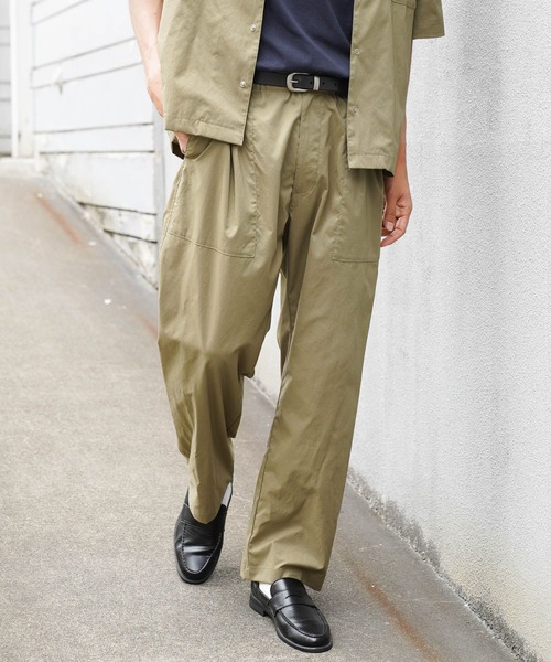 BAYFLOW（ベイフロー）の「【UVカット・接触冷感・吸水速乾・軽量】FLOW AIRパンツ[セットアップ可]（その他パンツ・メンズ・ネイビー/ベージュ・LARGE/MEDIUM）」の19枚目の写真