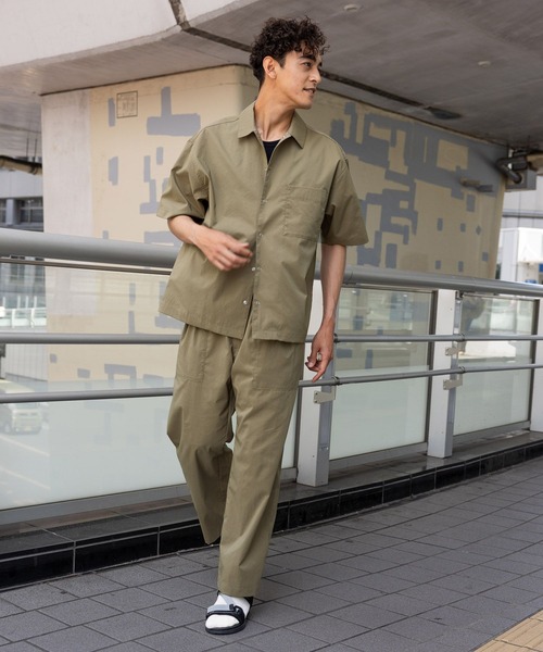 BAYFLOW（ベイフロー）の「【UVカット・接触冷感・吸水速乾・軽量】FLOW AIRパンツ[セットアップ可]（その他パンツ・メンズ・ネイビー/ベージュ・LARGE/MEDIUM）」の21枚目の写真