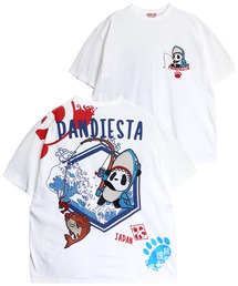 釣りキチ鮫パンダTシャツ(M2)