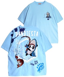 釣りキチ鮫パンダTシャツ(M2)