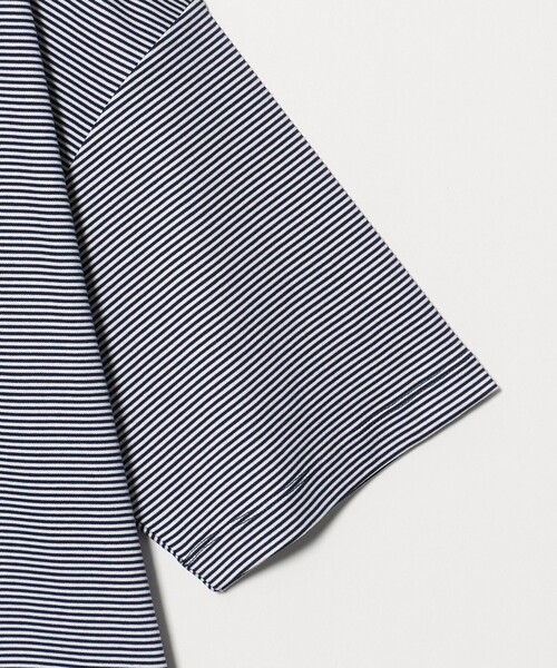 BEAUTY&YOUTH UNITED ARROWS(ビューティーアンドユースユナイテッドアローズ)の「クール デオドラント クルーネック ボーダー Tシャツ 接触冷感 抗菌防臭(Tシャツ/カットソー・メンズ・ナチュラル/ネイビー・XL/M/L/S)」の15枚目の写真