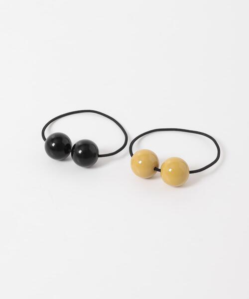 URBAN RESEARCH(アーバンリサーチ)の「decor『デコール』 SET HAIR TIE(ヘアゴム・レディース・ベージュ/キャメル・-)」の11枚目の写真