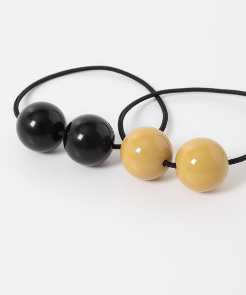URBAN RESEARCH(アーバンリサーチ)の「decor『デコール』 SET HAIR TIE(ヘアゴム・レディース・ベージュ/キャメル・-)」の12枚目の写真