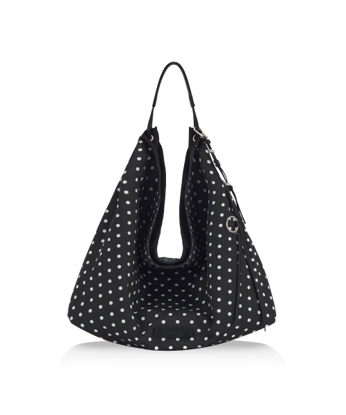 FIND KAPOOR(ファインドカプア)の「リバーシブルレンタバッグ35ナイロン - ドットブラック(ショルダーバッグ・レディース・ドット・FREE)」の5枚目の写真