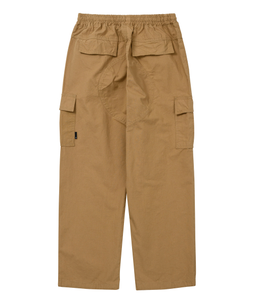 LEFTSEOUL（レフトソウル）の「リップストップカーゴパンツ[ベージュ]（スウェットパンツ・メンズ・その他・LARGE/MEDIUM）」の2枚目の写真