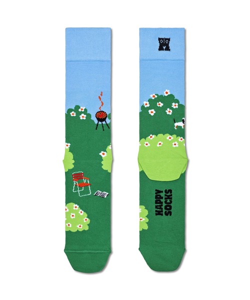 Happy Socks(ハッピーソックス)の「Garden Sock(ソックス/靴下・メンズ・マルチ・41)」の2枚目の写真