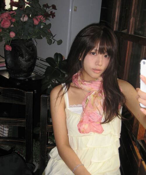 EXPIRED GIRL（エクスパイアードガール）の「[2nd] Unbalanced Frill Cami Lemon（Tシャツ/カットソー・レディース・その他・FREE）」の8枚目の写真
